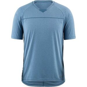 Louis Garneau HTO 3 Cycling Jersey Mens Medium Blue MTB Bike Shirt Utility NWT